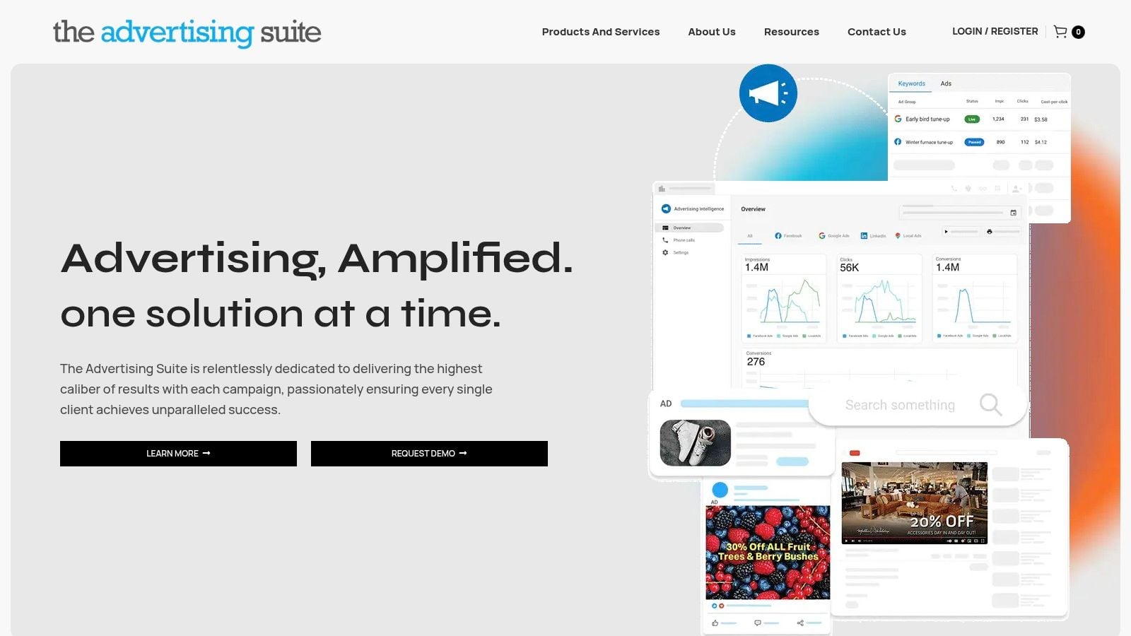 Screenshot from https://theadvertisingsuite.com